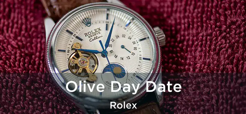 Olive Day Date Rolex